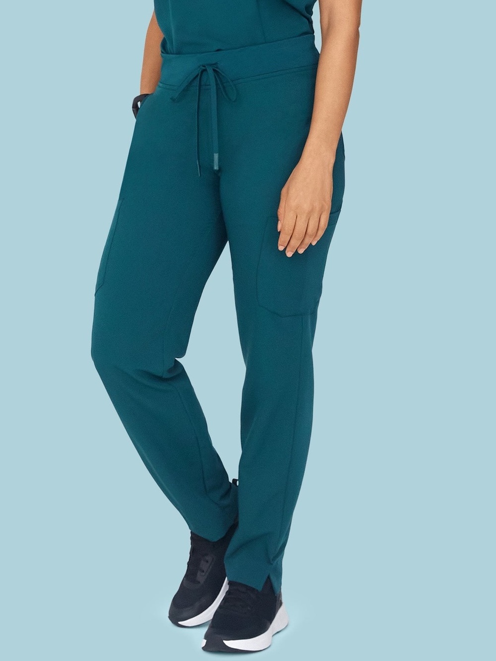 Mandala 9 pocket cargo pant carribean blue Sz S